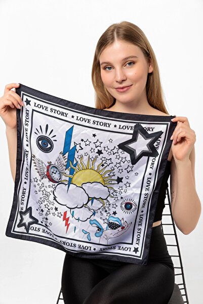 Saria Moda Bandana eșarfă Love Story