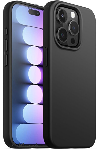 m.tk moveteck İphone 15 Pro Max Kılıf Kamera Çıkıntılı İçi Kadife Süet Yumuşa...