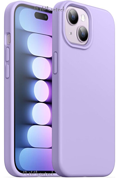 m.tk moveteck İphone 15 Kılıf Kamera Çıkıntılı İçi Kadife Süet Yumuşak Lansma...