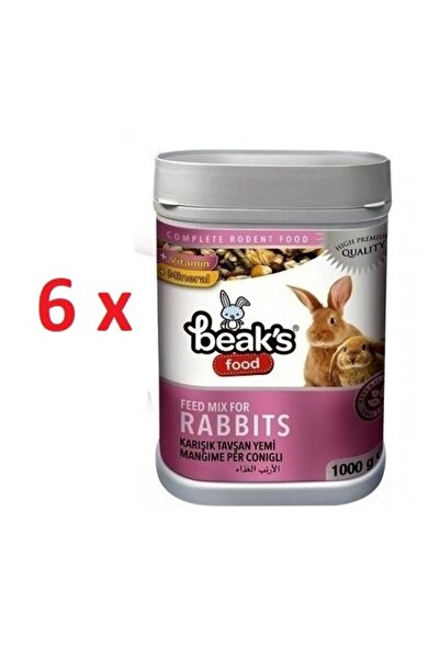 Beaks Beak's Tavşan Yemi 6 X 1 Kg