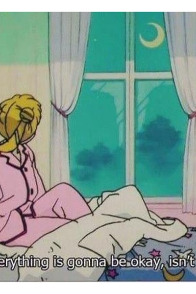 Universal Her Şey Yoluna Girecek - Sailor Moon Estetik Tablo Ahşap Poster Dek...