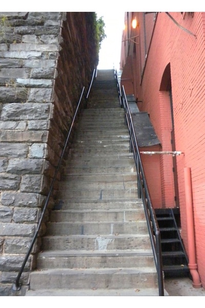 Universal Pictură Exorcist Steps, poster decorativ din lemn