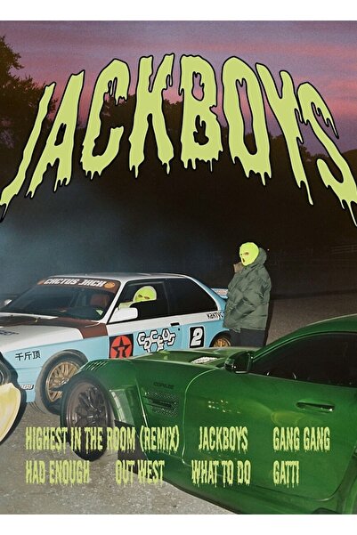 Universal Jackboys Ξύλινη Διακοσμητική Αφίσα Ζωγραφικής