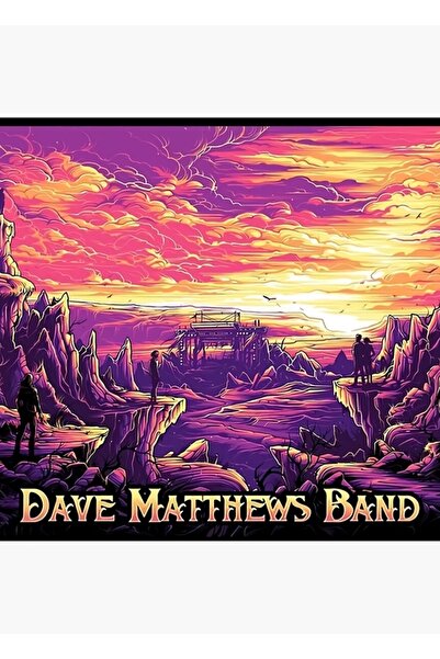 Universal Περιοδεία 2021 The Dave Gorge Matthews Quincy Band - Ξύλινη διακοσμ...