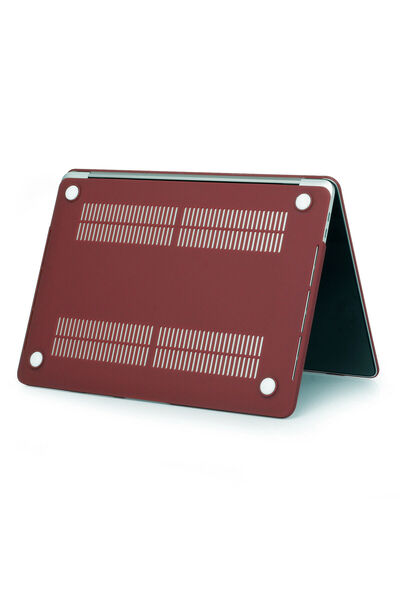 ARABULALACA Macbook Pro 13' A2338 M2 İşlemci Uyumlu Kılıf Mat Doku Hardcase Kapak