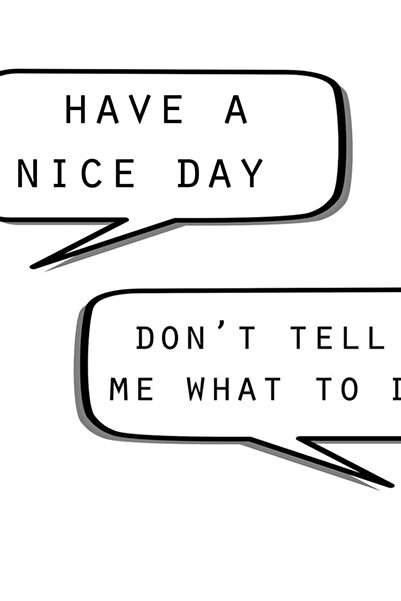 Universal Καλή ημέρα, μην μου πεις τι να κάνω, Ξύλινη διακοσμητική αφίσα για ...