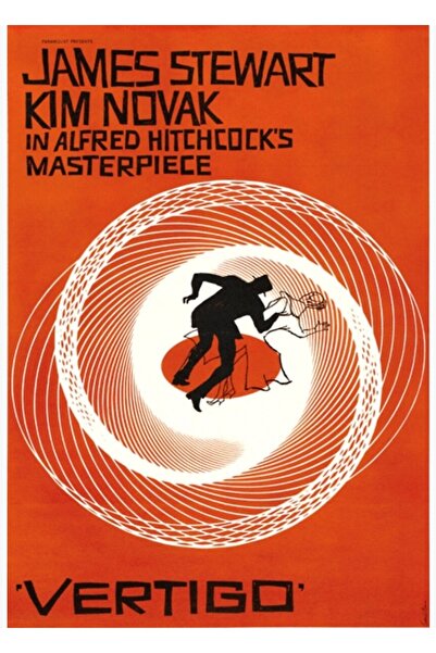 Universal Διακοσμητική Ξύλινη Αφίσα Τέχνης Vertigo