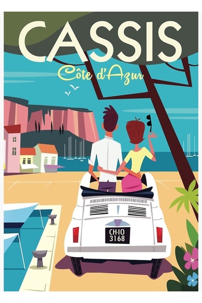 Universal Poster Cassis Tablo Poster decorativ din lemn