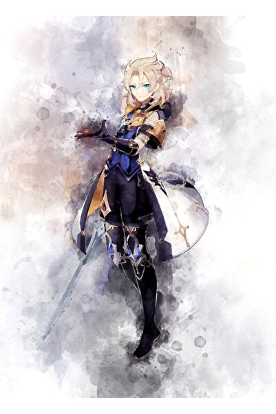 Universal Genshin Impact - Albedo *Acuarelă* Tablou Poster din lemn decorativ