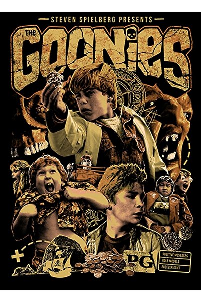Universal Διακοσμητική Ξύλινη Αφίσα Goonies