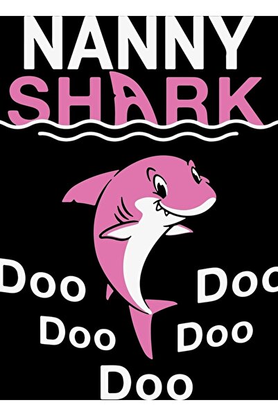 Universal νανά Καρχαρίας Ντου Ντου ροζ καρχαρίας ψαριού γιαγιά Πίνακας Ξύλινη...