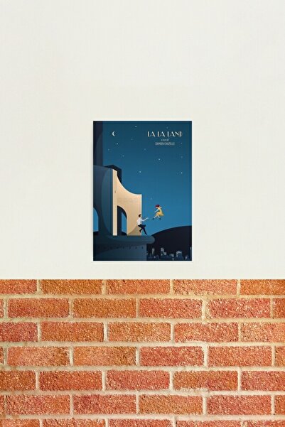 Universal Poster decorativ din lemn La La Land