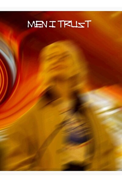 Universal Poster decorativ din lemn cu bărbați pe care am încredere