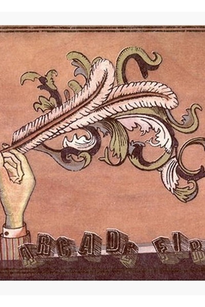 Universal Παραστάσεις θαυμασμού - Arcade Fire Ξύλινη Αφίσα Τέχνης Διακοσμητική