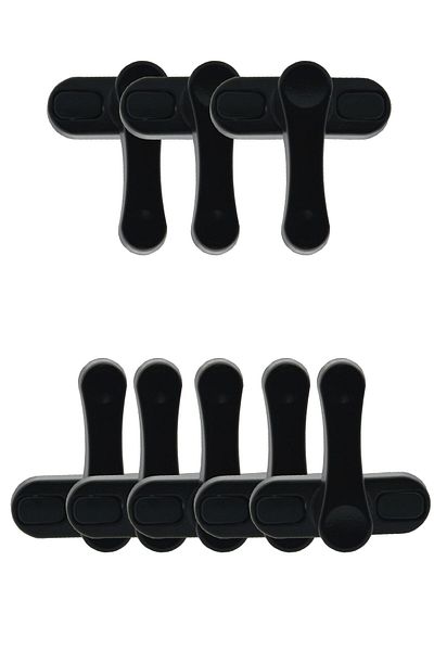 Evene Pimapen Door Lock Pimapen Window Lock Window Safety Lock Latched Lock 8 Pieces Black