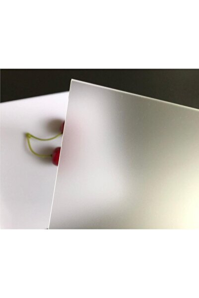 Hakel 2mm Buzlu Pleksi Levha Pleksi Akrilik Buzlu Mika Levha 10 x 15cm