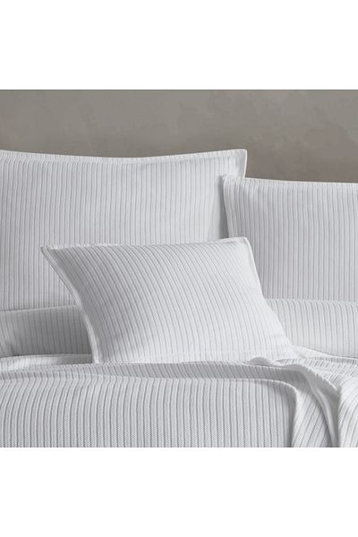 Lief Home 100% Cotton Knitted Patterned Multi-Purpose Bedspread| 240x230