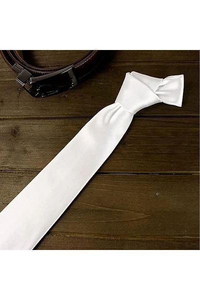 Trenderrs Men's Satin Tie And Handkerchief Set Men's Tie