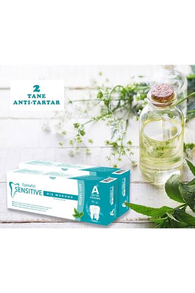 Epinafol Sensitive Diş Macunu 2’li Anti-tartar