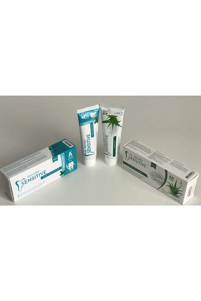 Epinafol Sensitive Toothpaste Epinafol Set of 2 1aloe Vera + 1 Anti Tartar