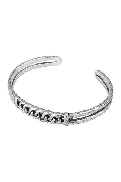 HAZE & GLORY Armband Armreif - Chain Game 925 Silber