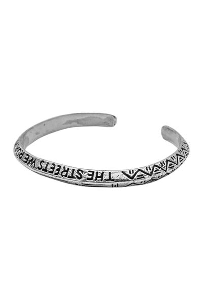 HAZE & GLORY Armband Kinder Armspange - Streets We Roam 925 Silber