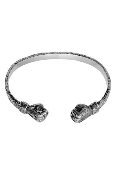 HAZE & GLORY Armband Armreif - Live Free 925 Silber