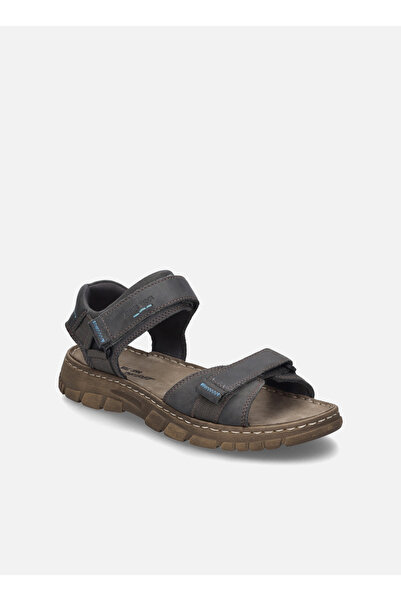 Josef Seibel 01 von Brendan Sandalen für Herren | Grau Brendan 01, asphalt