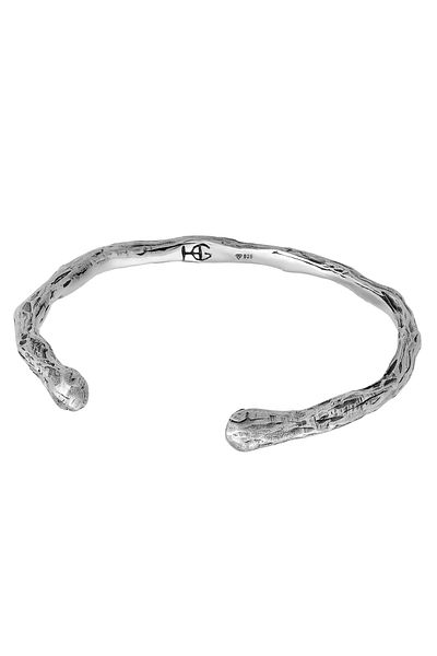 HAZE & GLORY Armband Herren Armreif - Bones 925 Silber