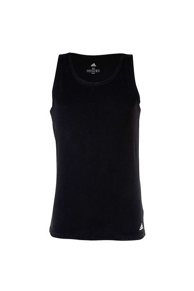 adidas Herren Tank Top, 2er Pack - Active Flex Cotton, Unterhemd, ärmellos, uni