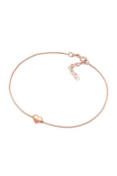 ELLI Fußschmuck Kinder Herz Liebe Hübsch 925 Silber