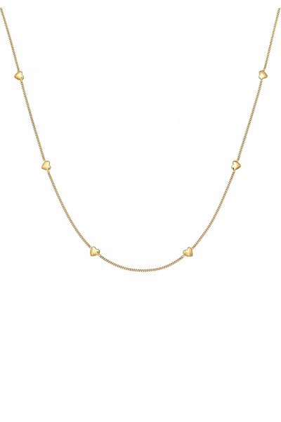 ELLI Halskette Damen Herz Filigran in 925 Sterling Silber