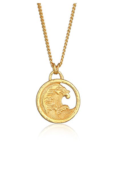 HAZE & GLORY Halskette Hg - Herren Halskette aus 925 Sterling Silber, Herrenschmuck, Silberkette mit