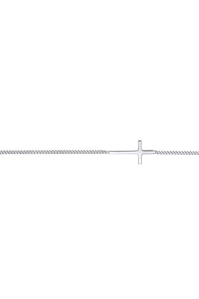 ELLI Halskette Halsband Kreuz Din 925 Sterling Silber