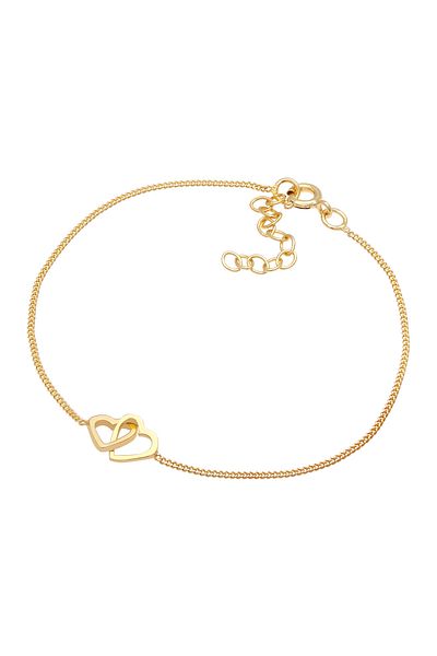ELLI Frauen Liebe Wasserzeichen 925 Silber - Armband Herz Symbol