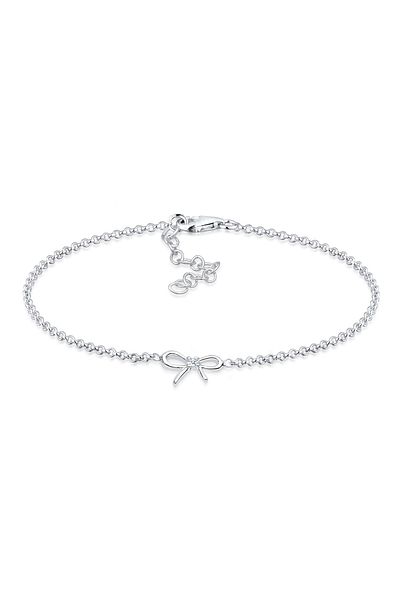 ELLI Kol Bandı 925 Ayar Gümüş Schleife Diamant Geschenkidee