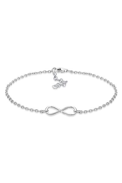 ELLI Armband Armband Basic Infinity Unendlichkeit Symbol 925 Silber