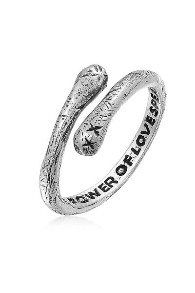 HAZE & GLORY Ring Rund und Rund 925 Silber