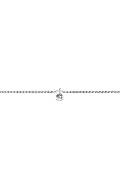 ELLI Halskette Choker Turmalinquarz Solitär Anhänger 925 Silber