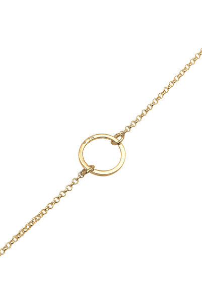 ELLI Colier De Damă Choker Cerc Trend Geo Din Argint Sterling 925