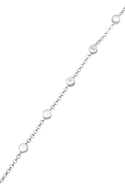 ELLI Stříbrný náramek Vergoldet 925 - řetízek a řetízek