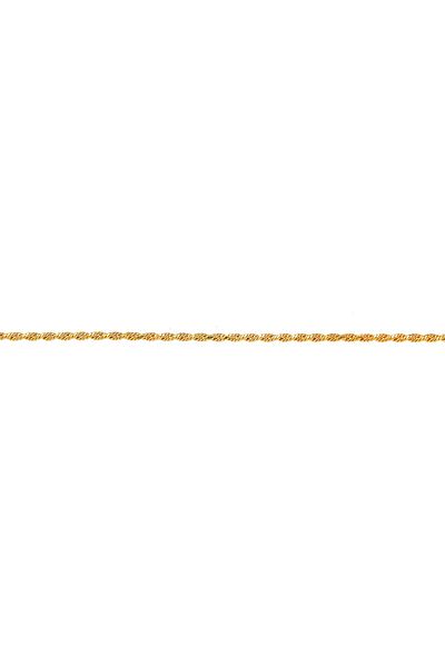 ELLI Damenhalskette – Halsband, gedrehter Kordel, Basic-Trend aus 925er Sterlingsilber