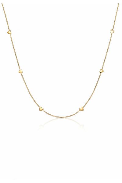 ELLI Halskette Damen Herz Filigran in 925 Sterling Silber