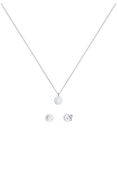 ELLI Schmuckset Spirale Verspielt Basic Set 925 Silber