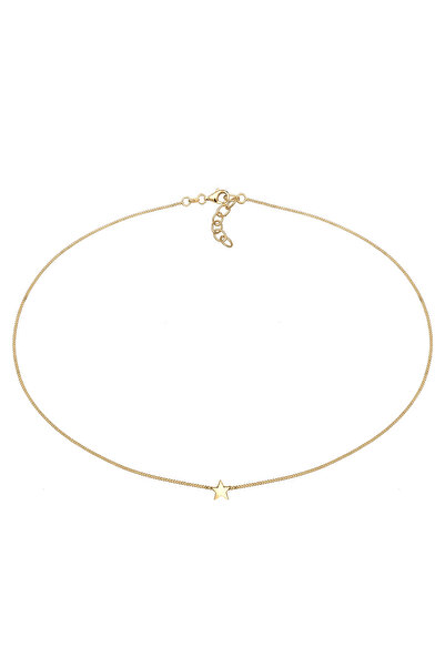 ELLI Colier Choker Dama Basic Star Astro Din Argint Sterling 925