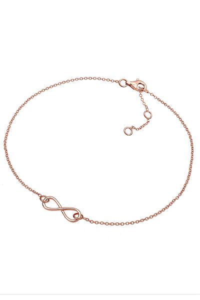 ELLI Fußschmuck Infinity 925 Sterling Silber
