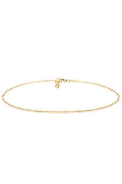 ELLI Damenhalskette – Basic-Modell aus 925er Sterlingsilber mit Halsband