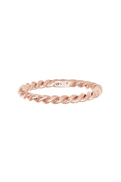Nenalina Ring Twisted Basic Simple aus 925er Sterlingsilber