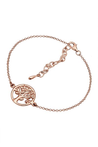 ELLI Armband-Halskette mit Lebensbaum-Muster – 925er Sterlingsilber