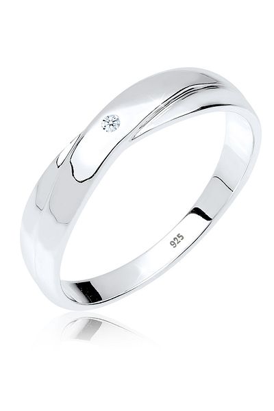 ELLI 0,015 ct. Diamantový prsten Geschenkidee - stříbro 925